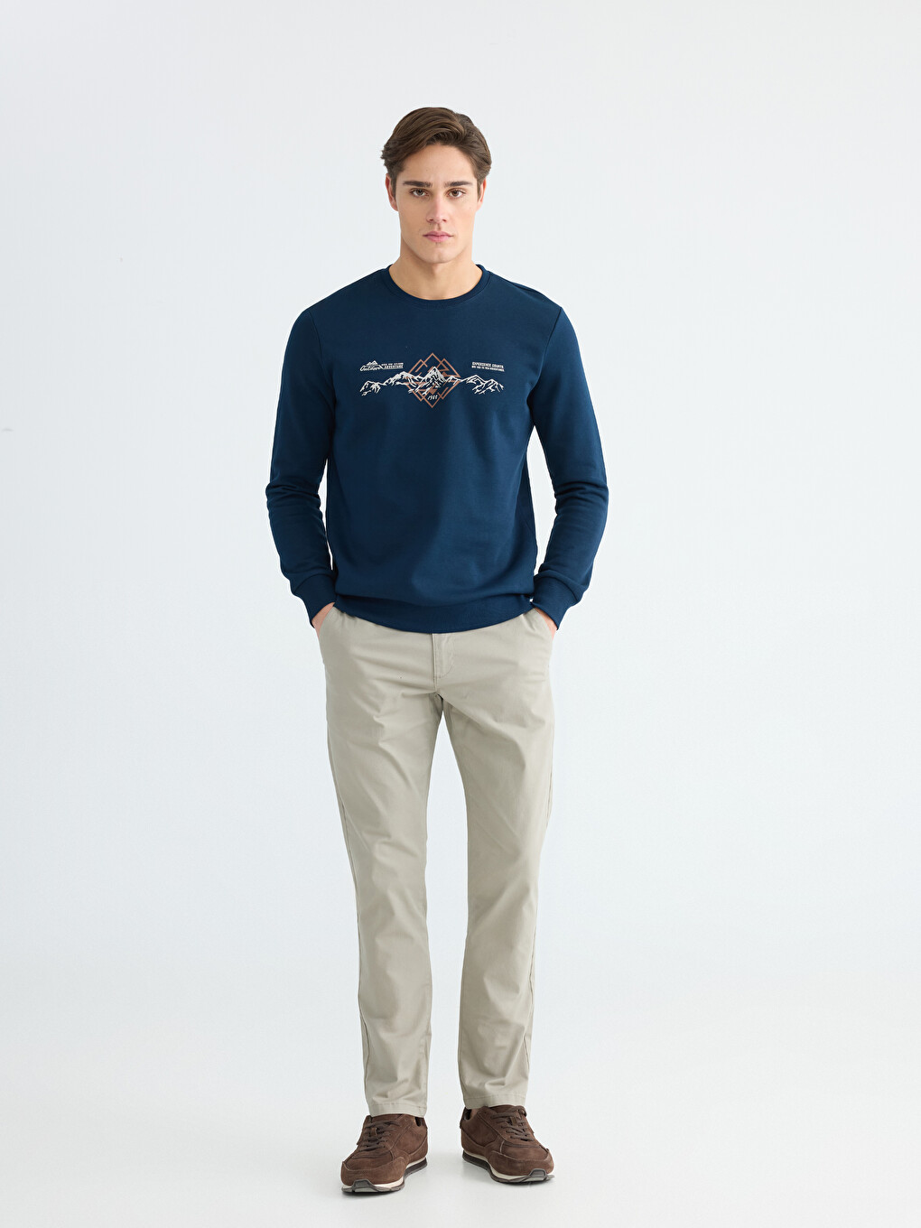 Extra Slim Fit Men's Chino Trousers