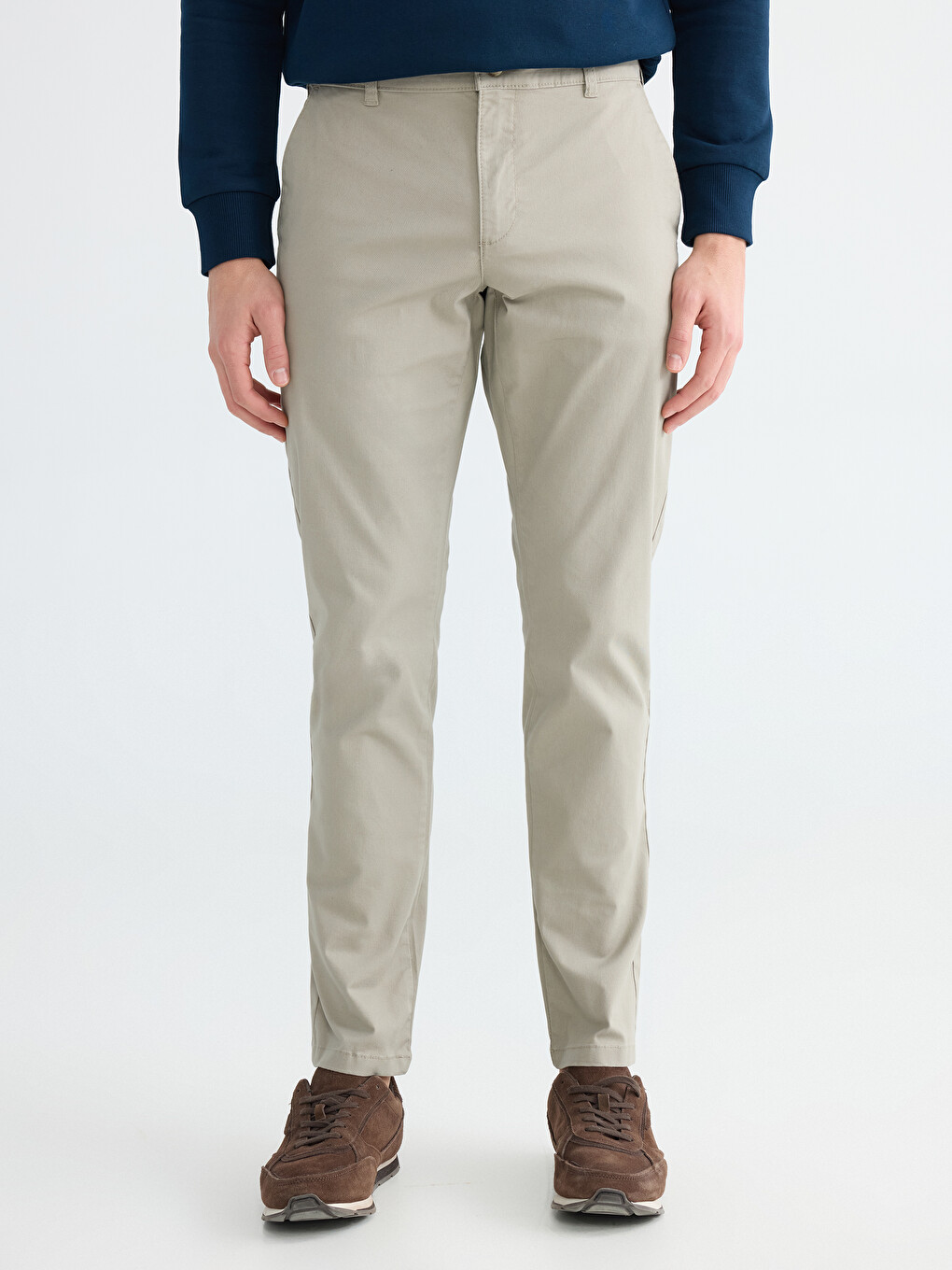 Extra Slim Fit Men's Chino Trousers-1