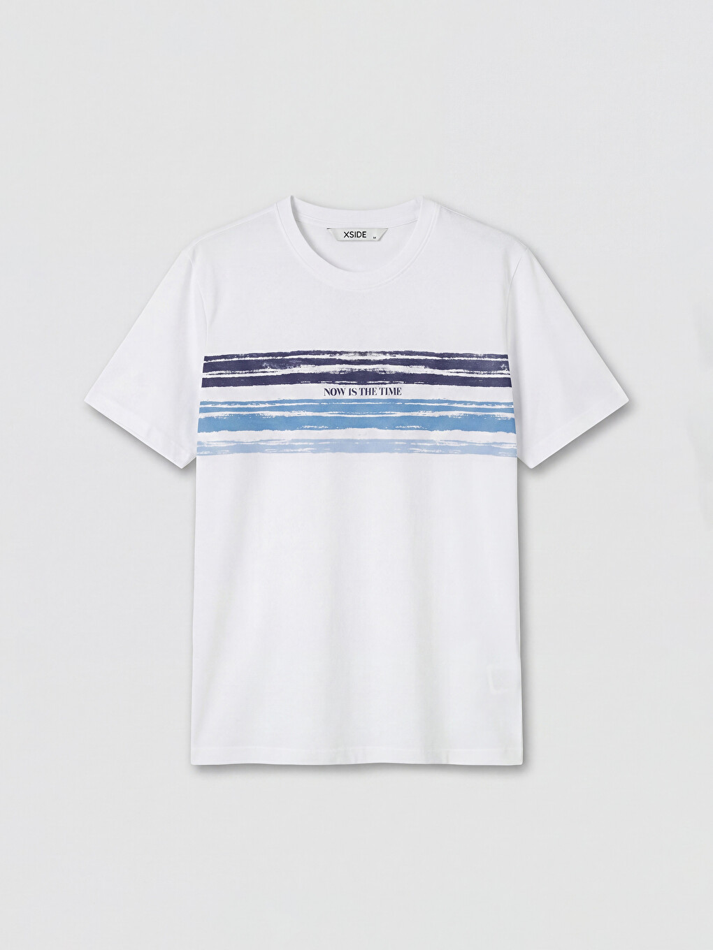 Crew Neck Printed Jersey Men's T-shirt-4