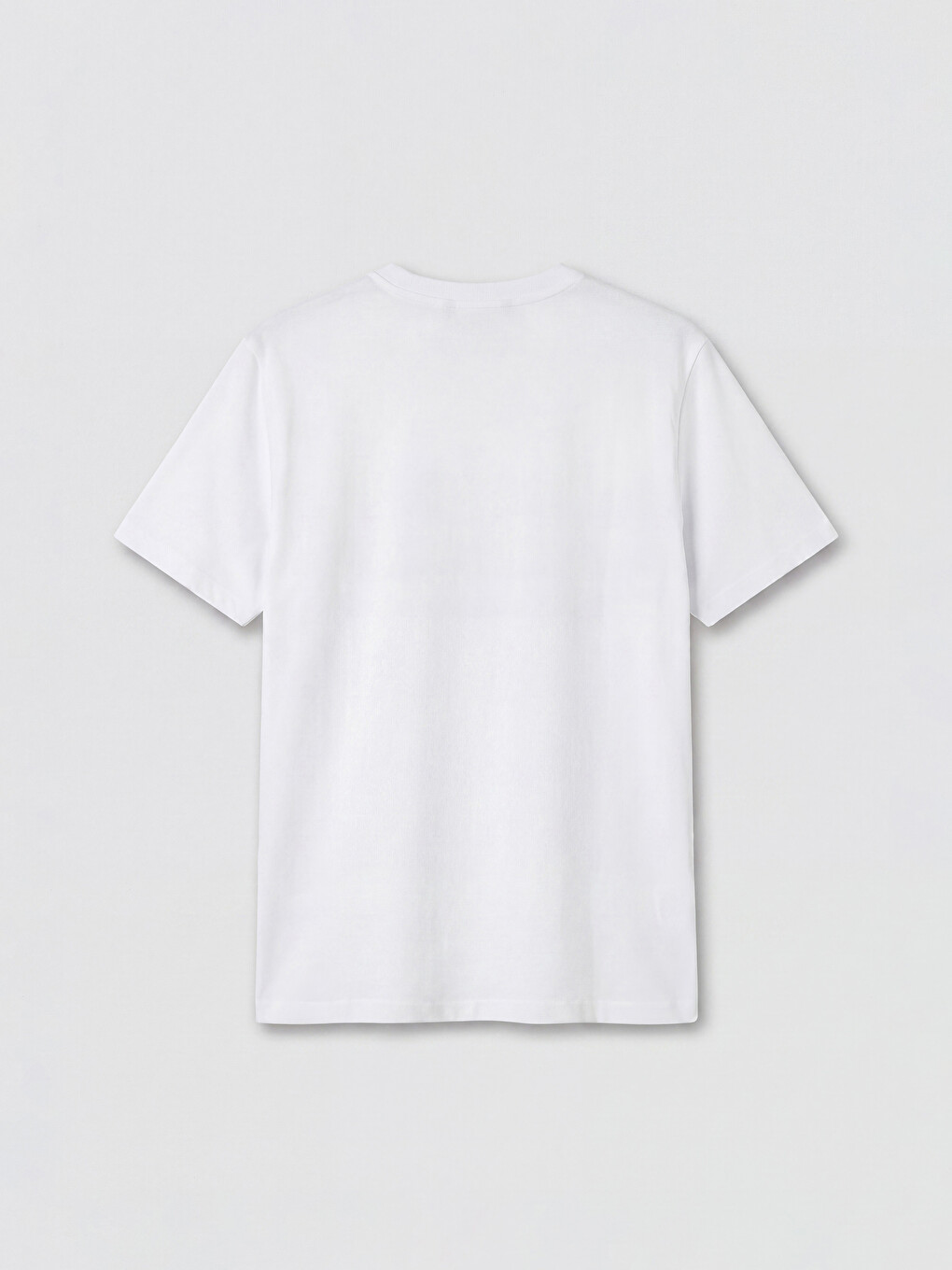 Crew Neck Printed Jersey Men's T-shirt-5