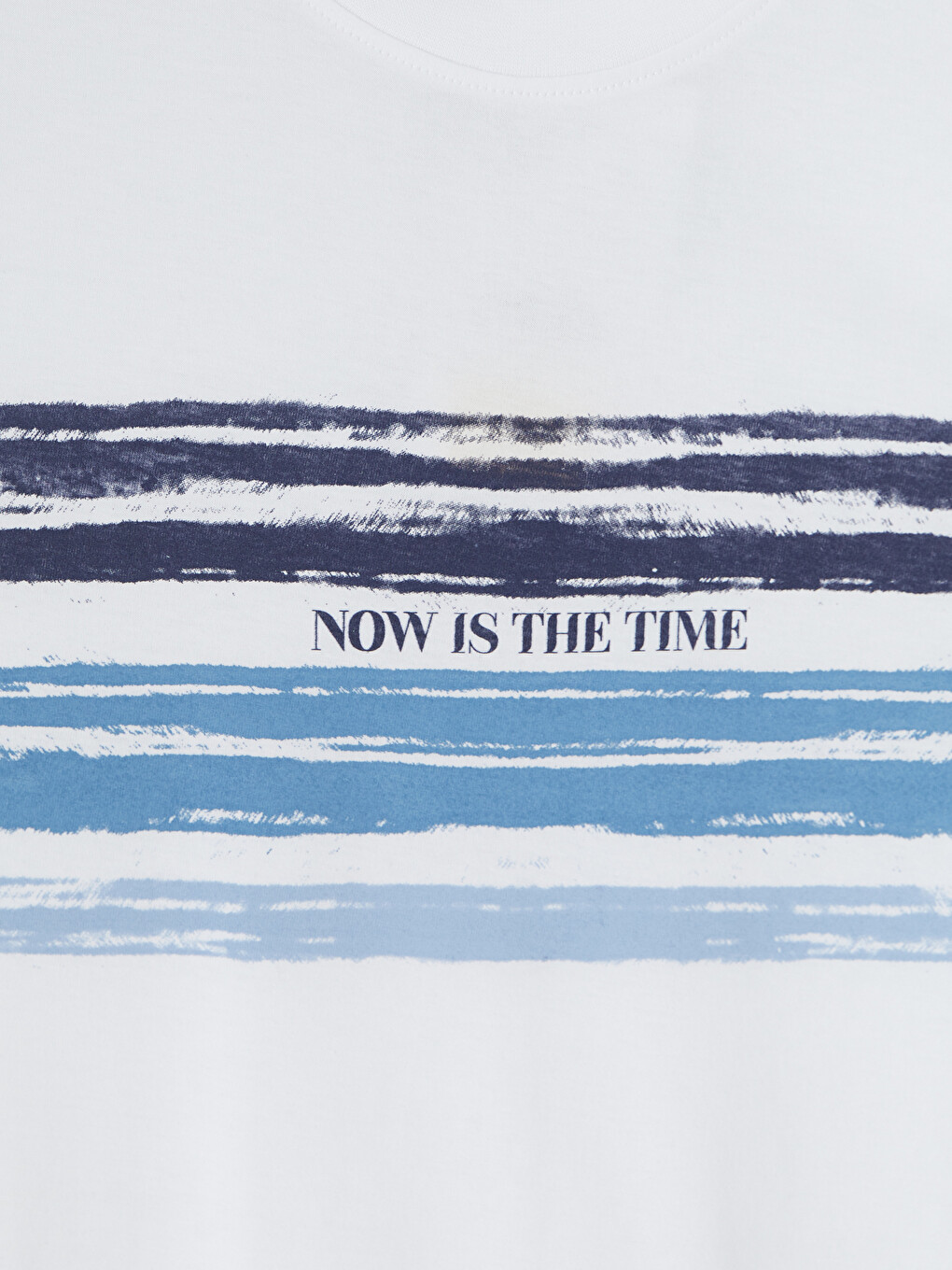 Crew Neck Printed Jersey Men's T-shirt-6