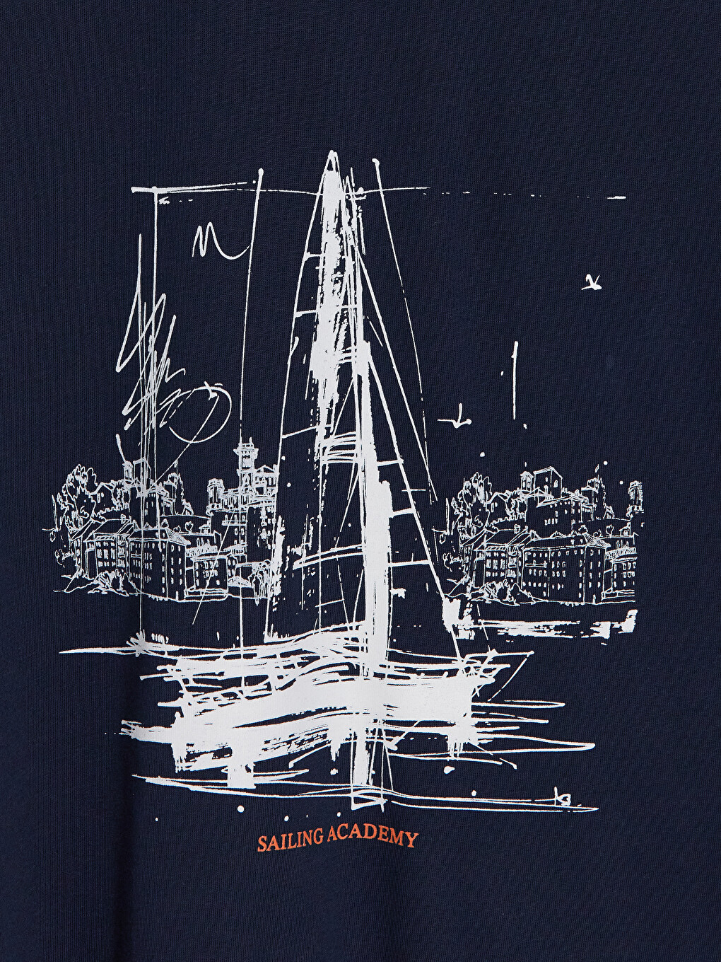 T-shirt Pambuku Me Jakë Të Rrumbullakët, I Stampuar Për Burra-6