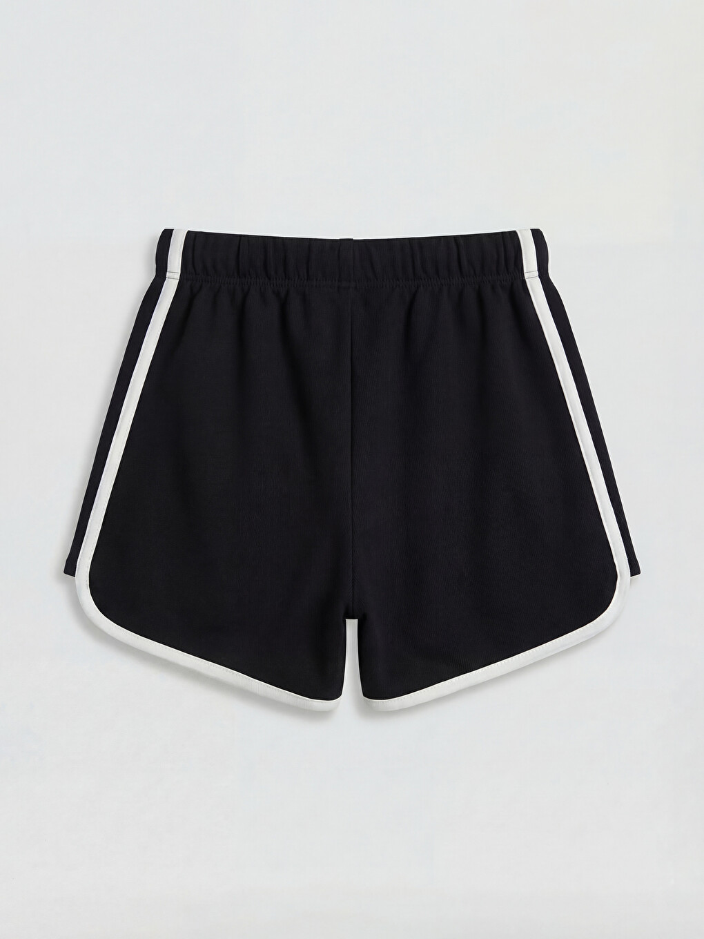 Elastic Waist Miami Printed Girls' Shorts-1