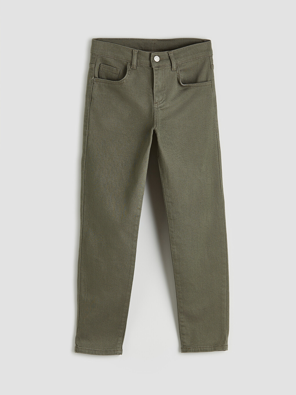 Adjustable Elastic Waist Boys' Jeans
