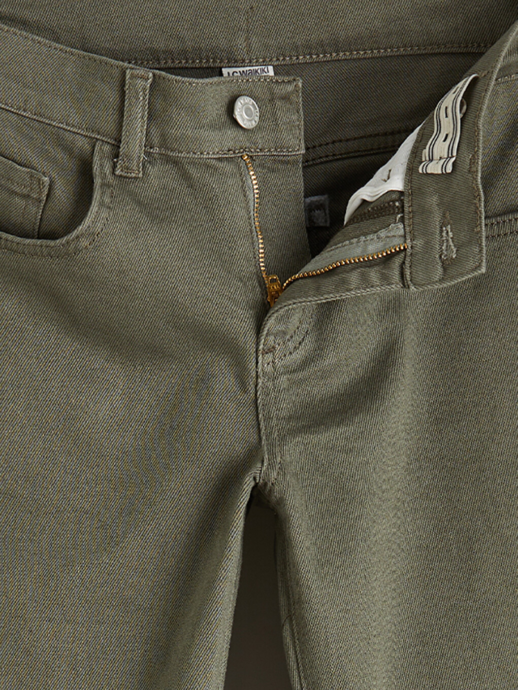 Adjustable Elastic Waist Boys' Jeans-2