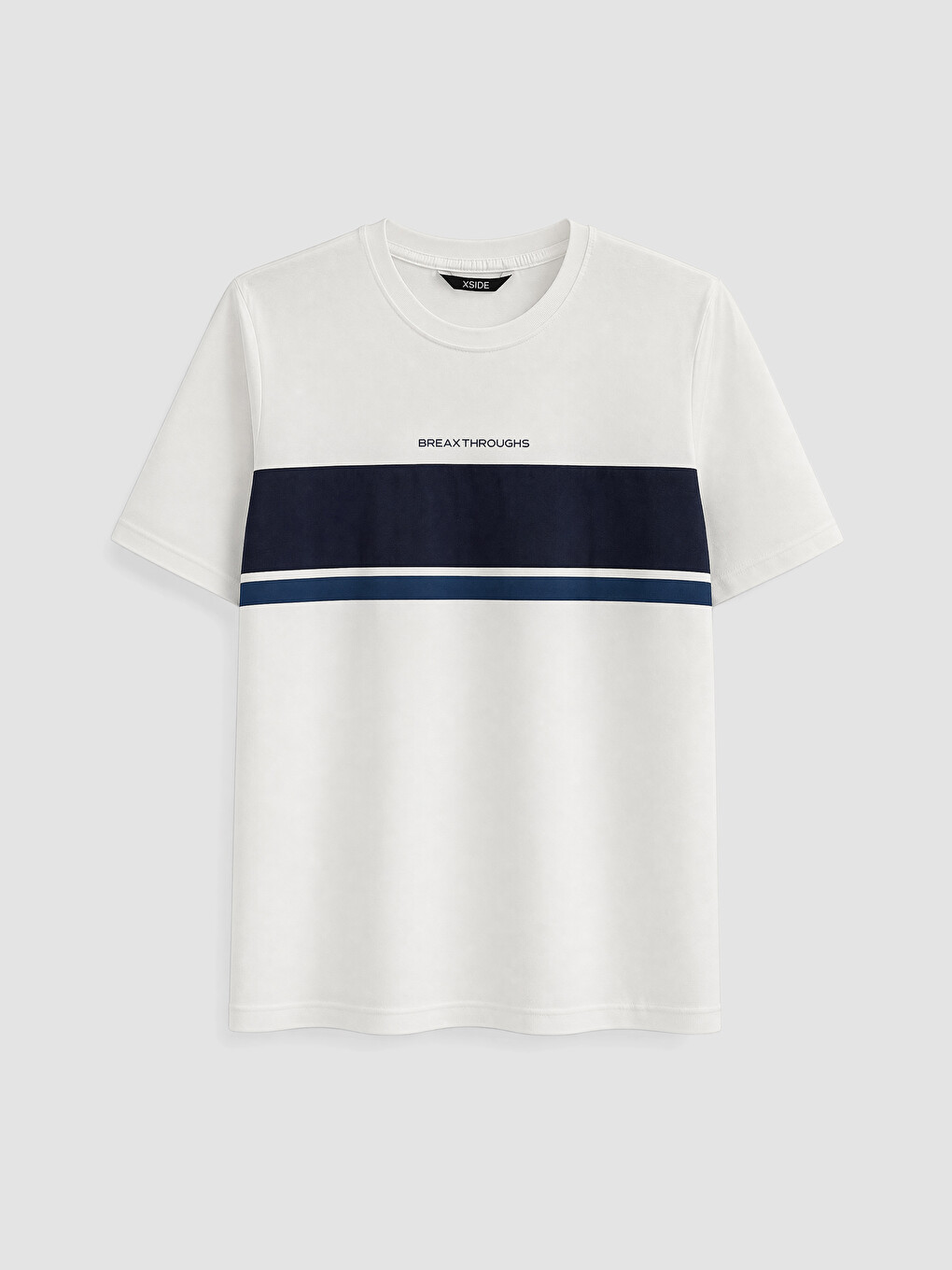 Crew Neck Printed Jersey Men's T-shirt