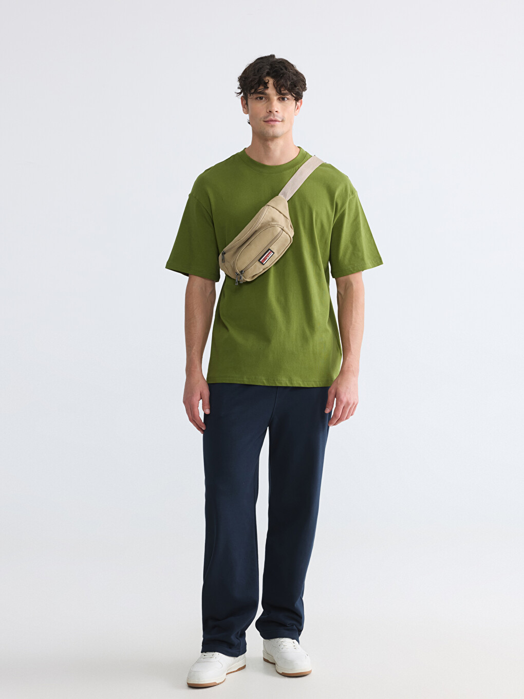 Crew Neck Jersey Men's T-shirt-1