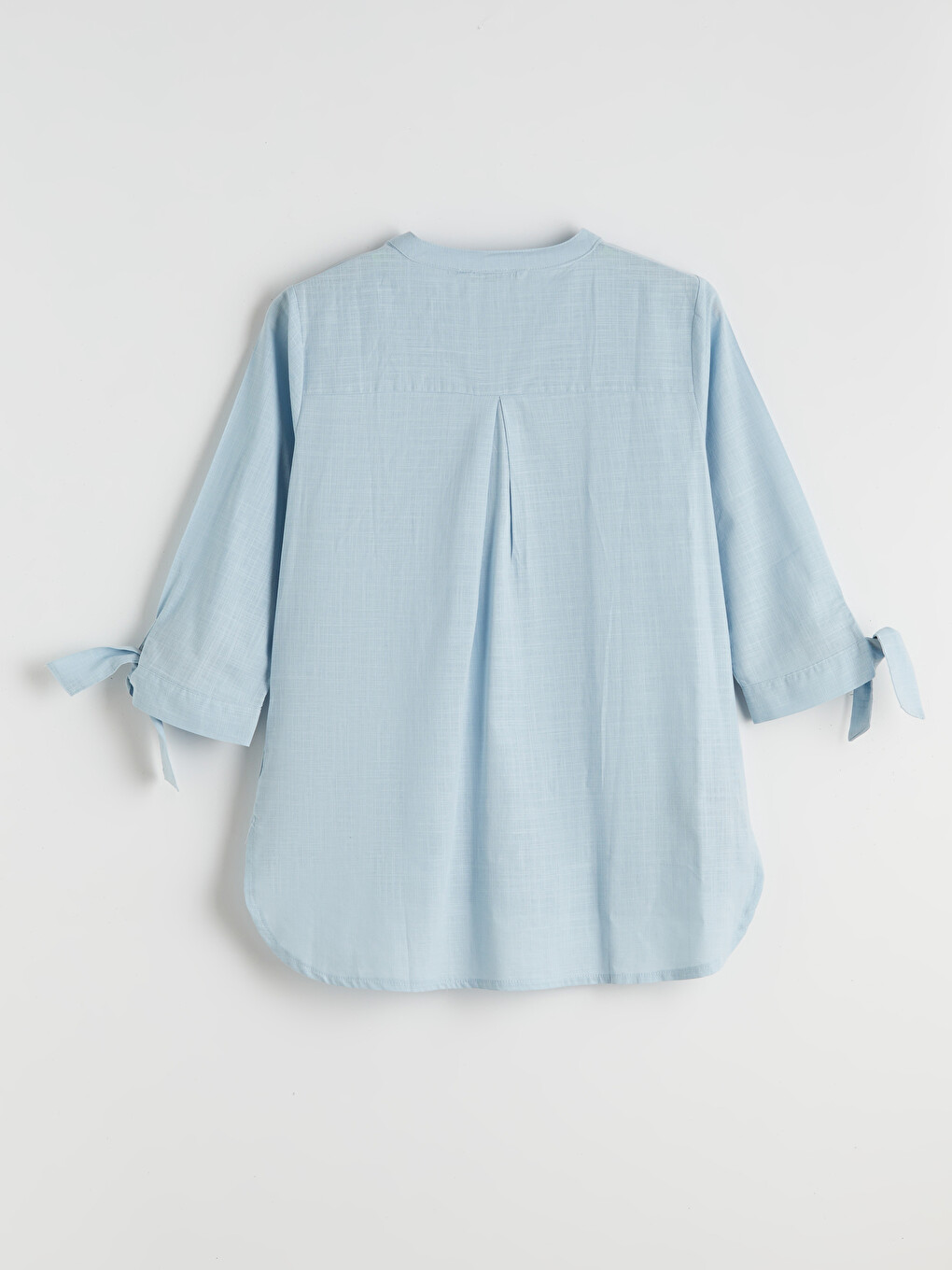 Notch Neck Blouse-5