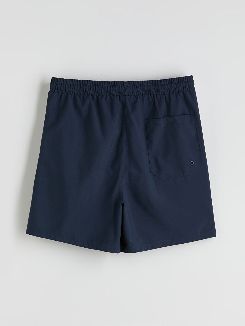 Lacivert Kısa Boy Sünger Bob Baskılı Erkek Deniz Şortu-5