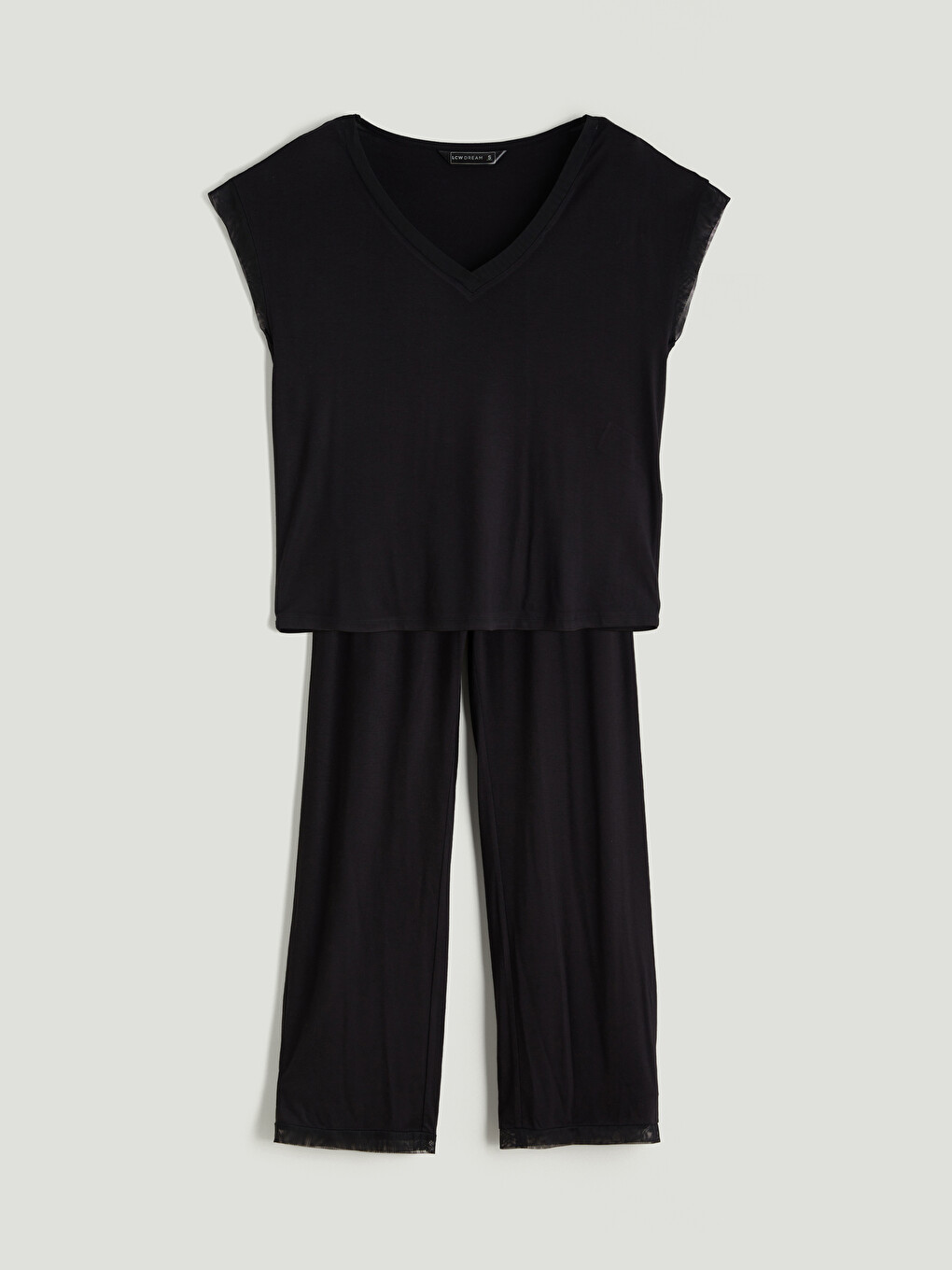 V Neck Women's Pyjama Set-5