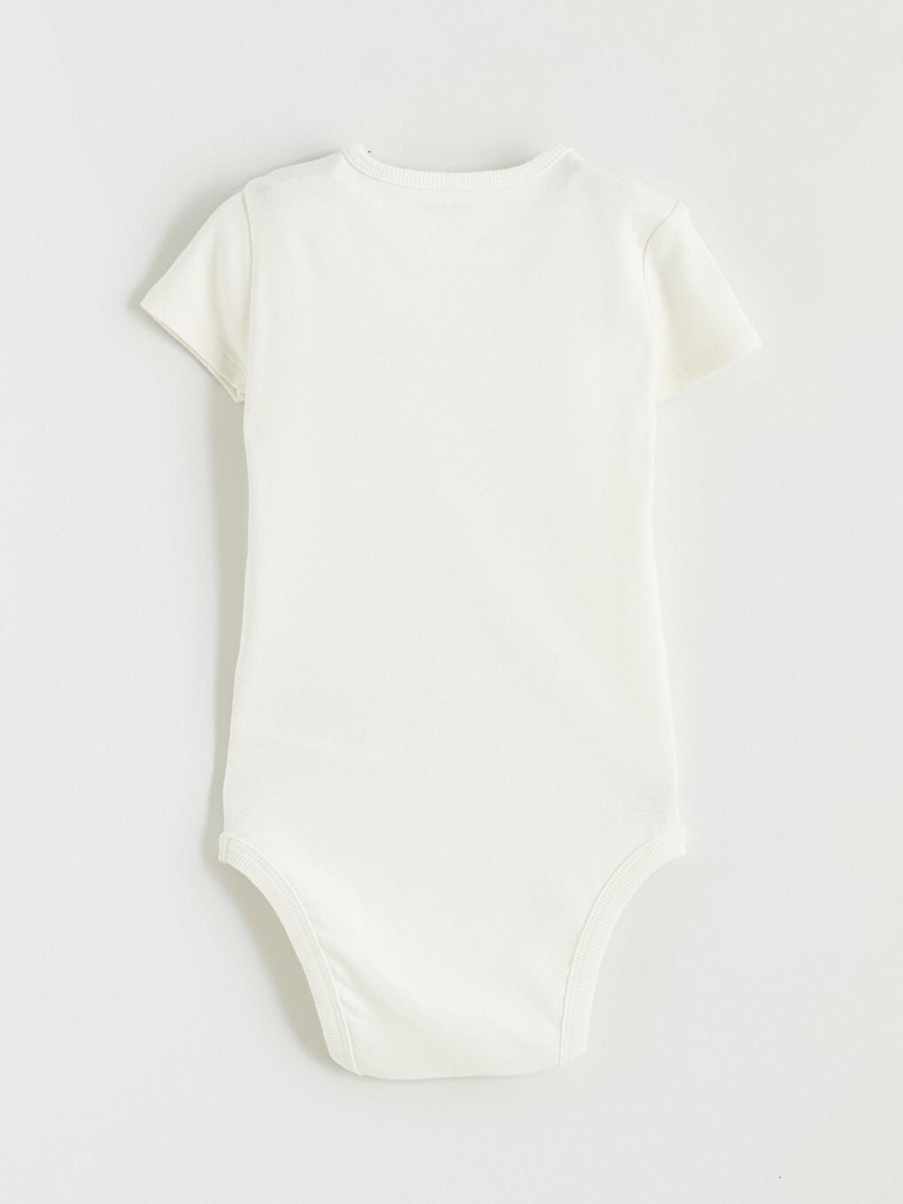 Crew Neck Baby Girls' Snap Bodysuit 2 Pack-6