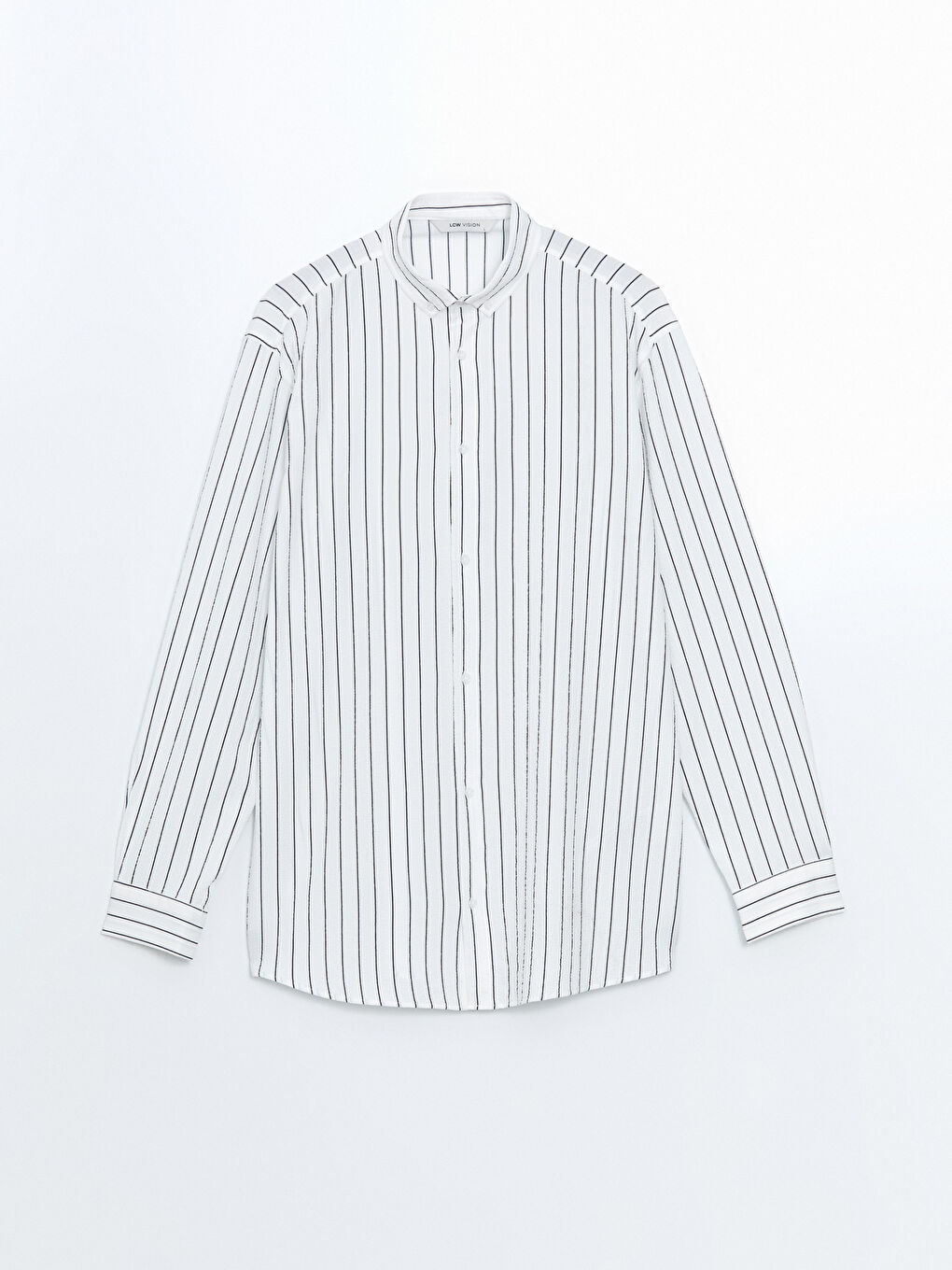 LCW Vision Slim Fit Striped Men's Shirt -W54511Z8-LJX