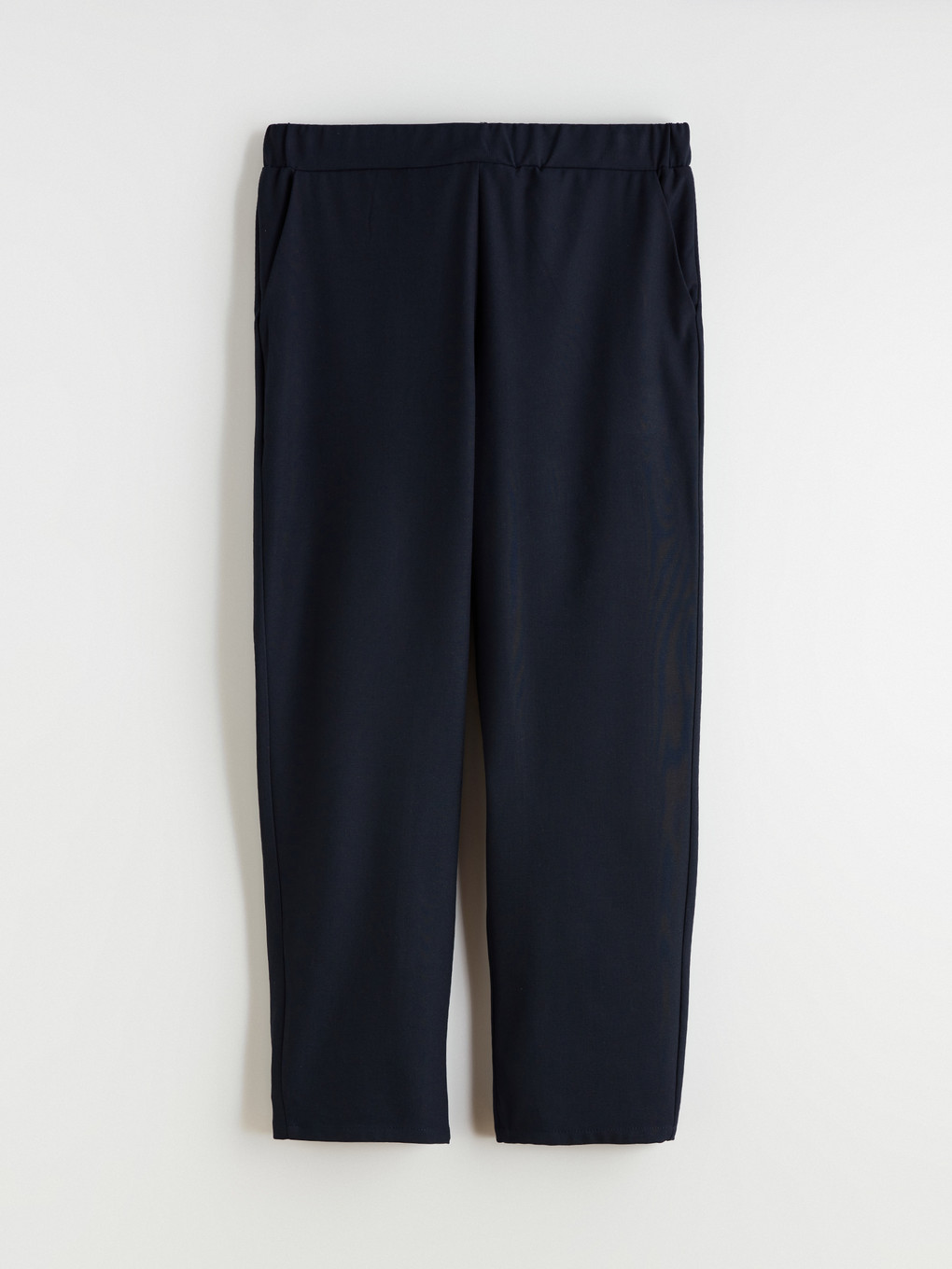 Plus Size Elastic Waist Women's Trousers-5