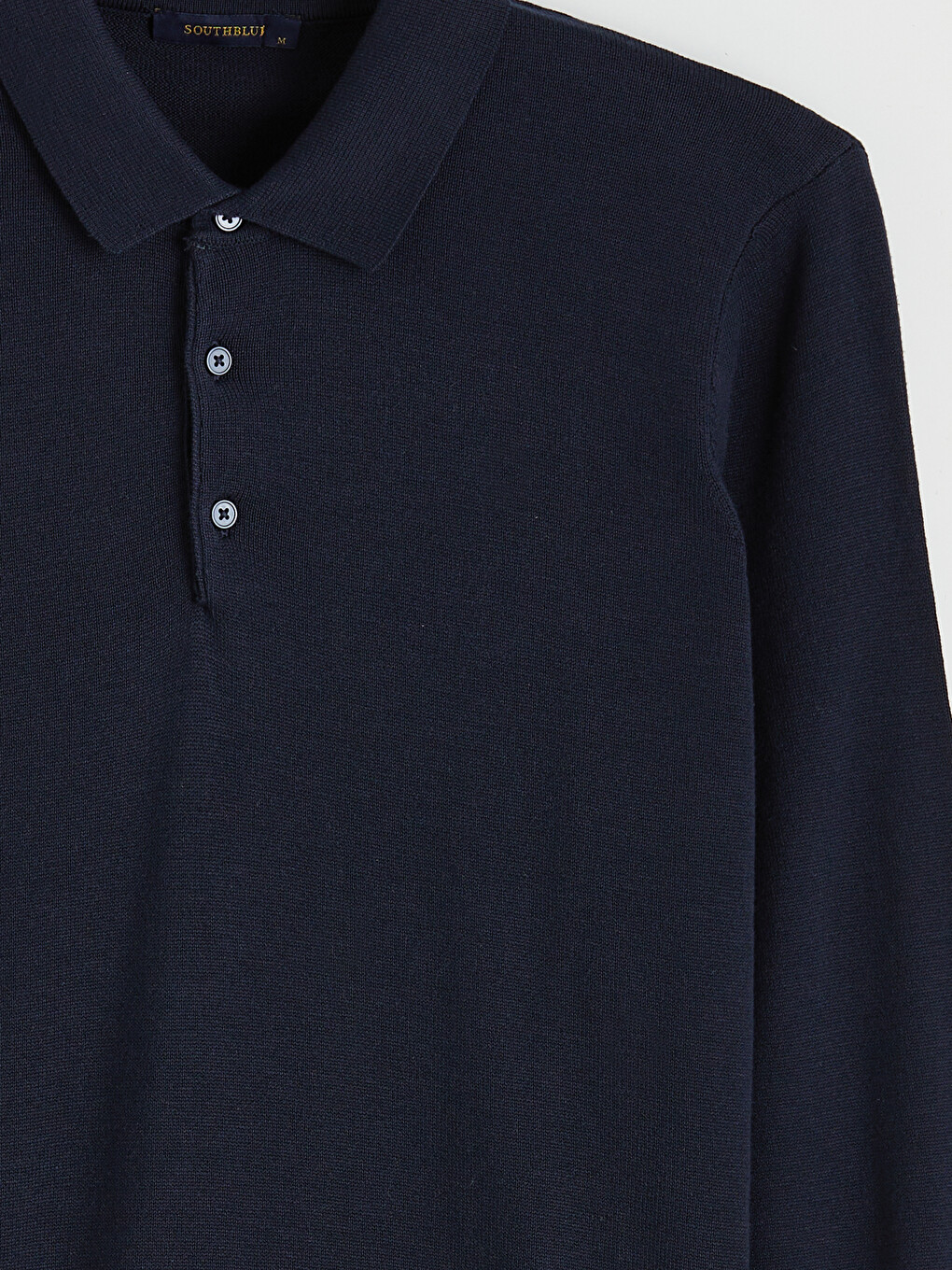 Polo Neck Men's Knitwear Sweater-5
