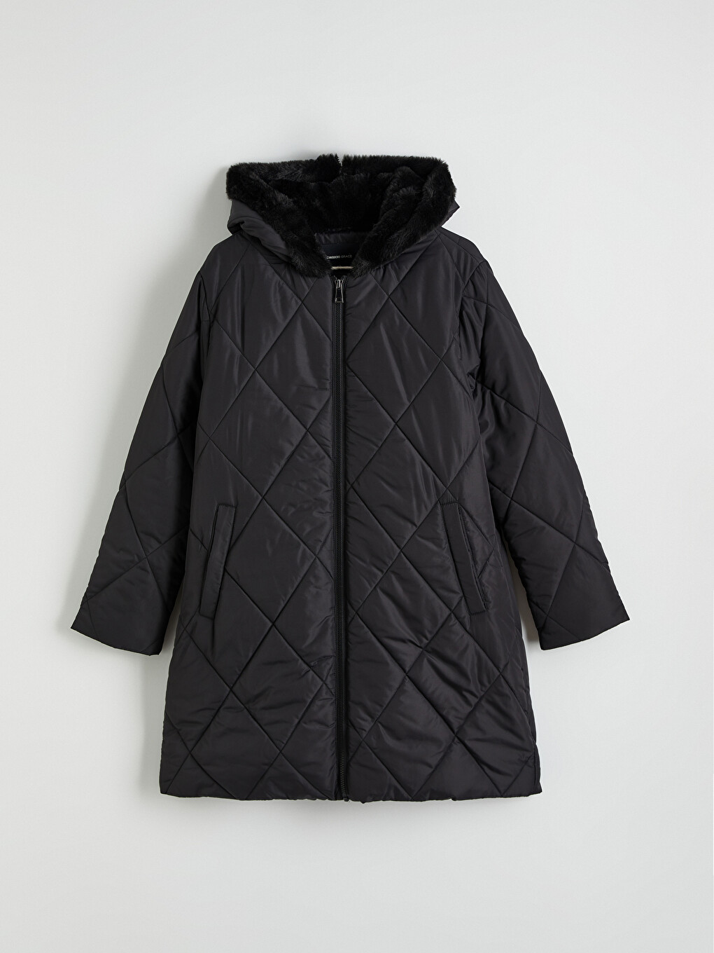 Hooded Women's Puffer Coat-7