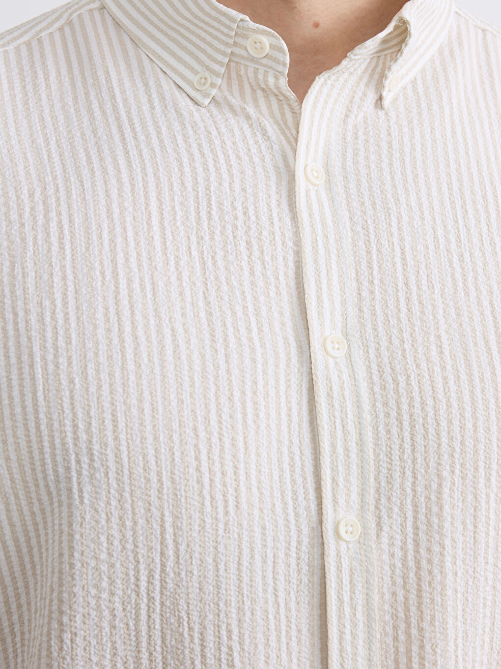 Chemise BEIGE Homme-2