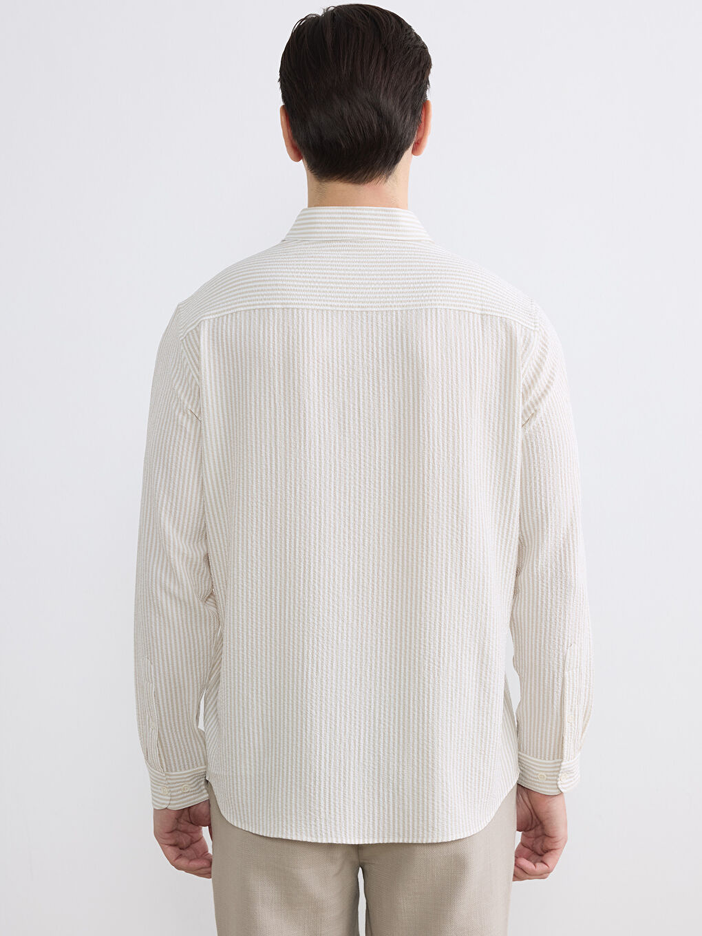 Chemise BEIGE Homme-3