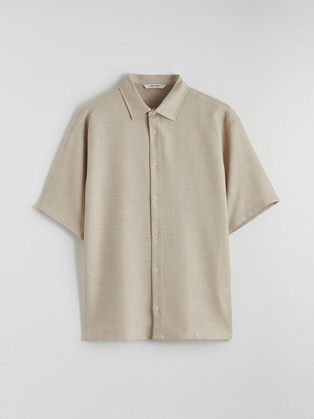 Bej Regular Fit Erkek Gömlek