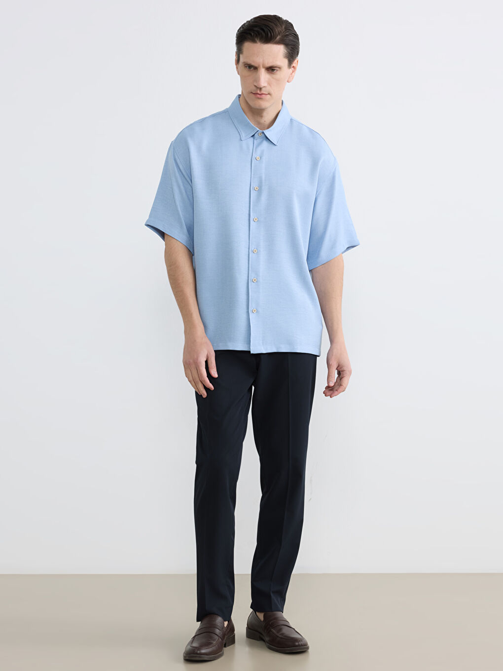 Man BLUE Shirt-1