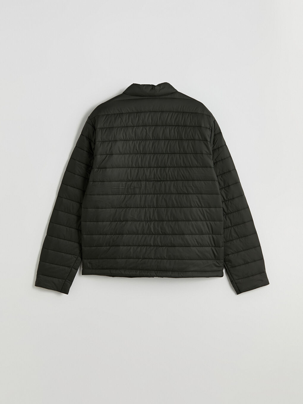 Standard Fit Funnel Neck Men's Puffer Coat-7