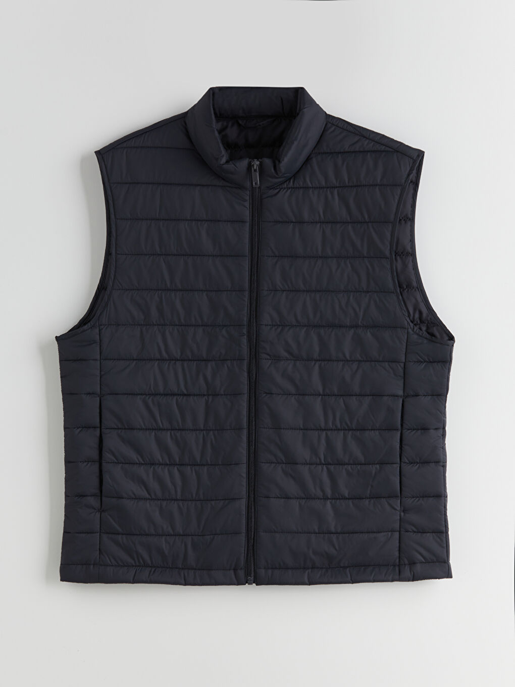 Slim Fit Funnel Neck Men's Puffer Gilet-5