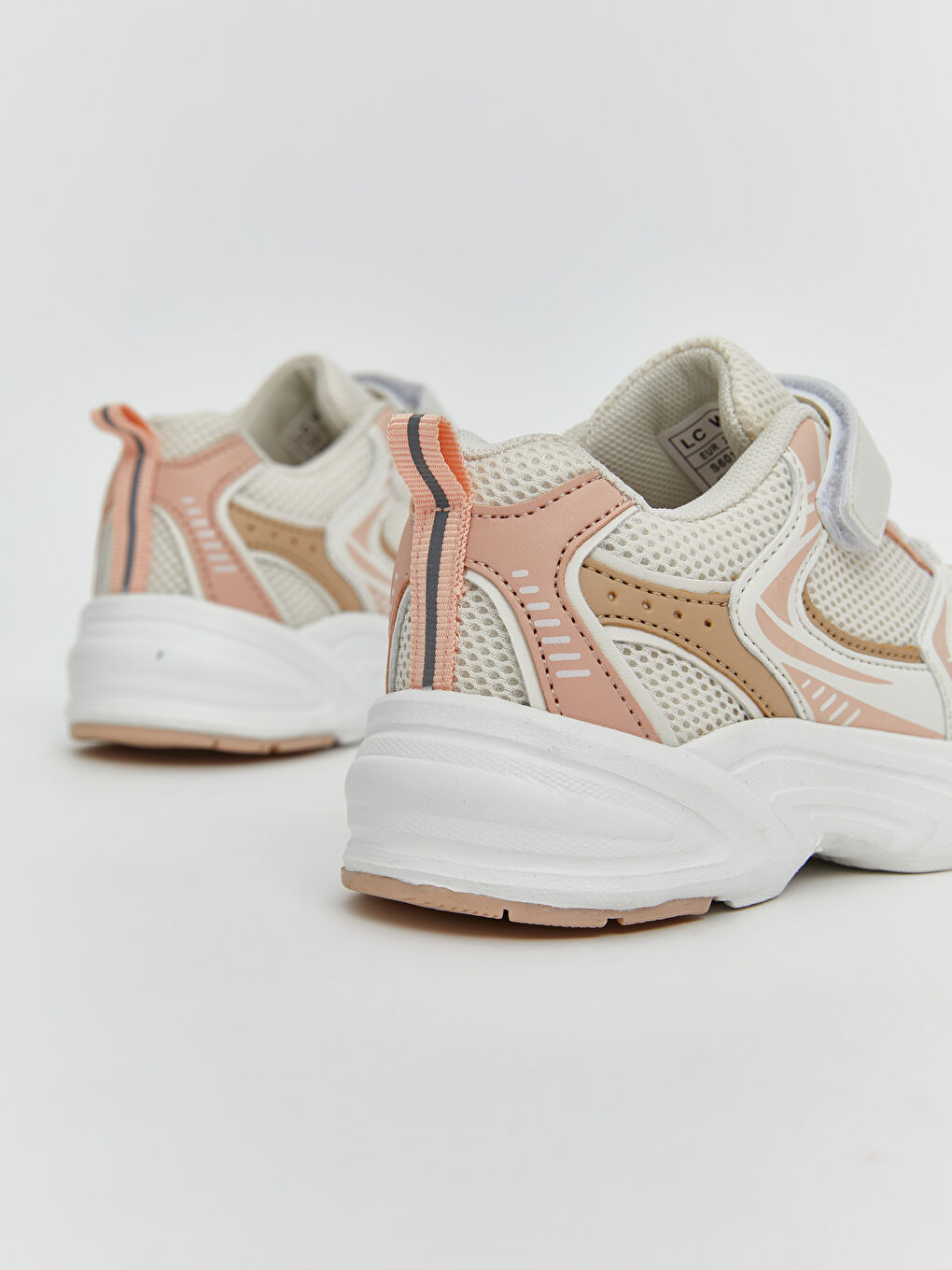 LCW STEPS Baby Girls' Sneakers with Laces & Hook-and-Loop -S60112Z1-FEF