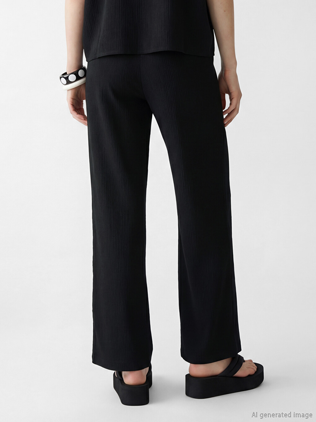 Women's Sweatpants With Elastic Waist-3