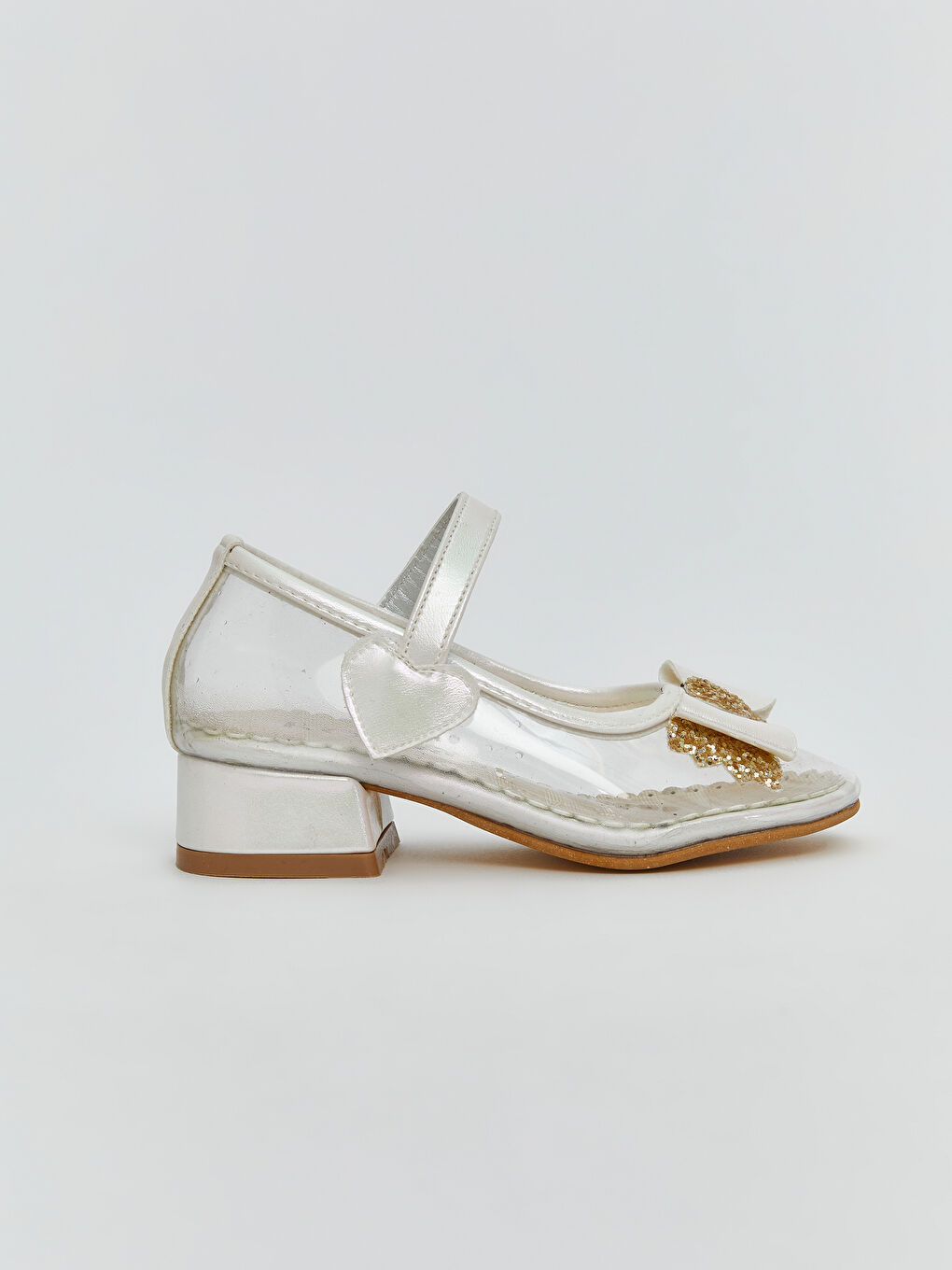 Beyaz Taşlı Kız Bebek Babet-1