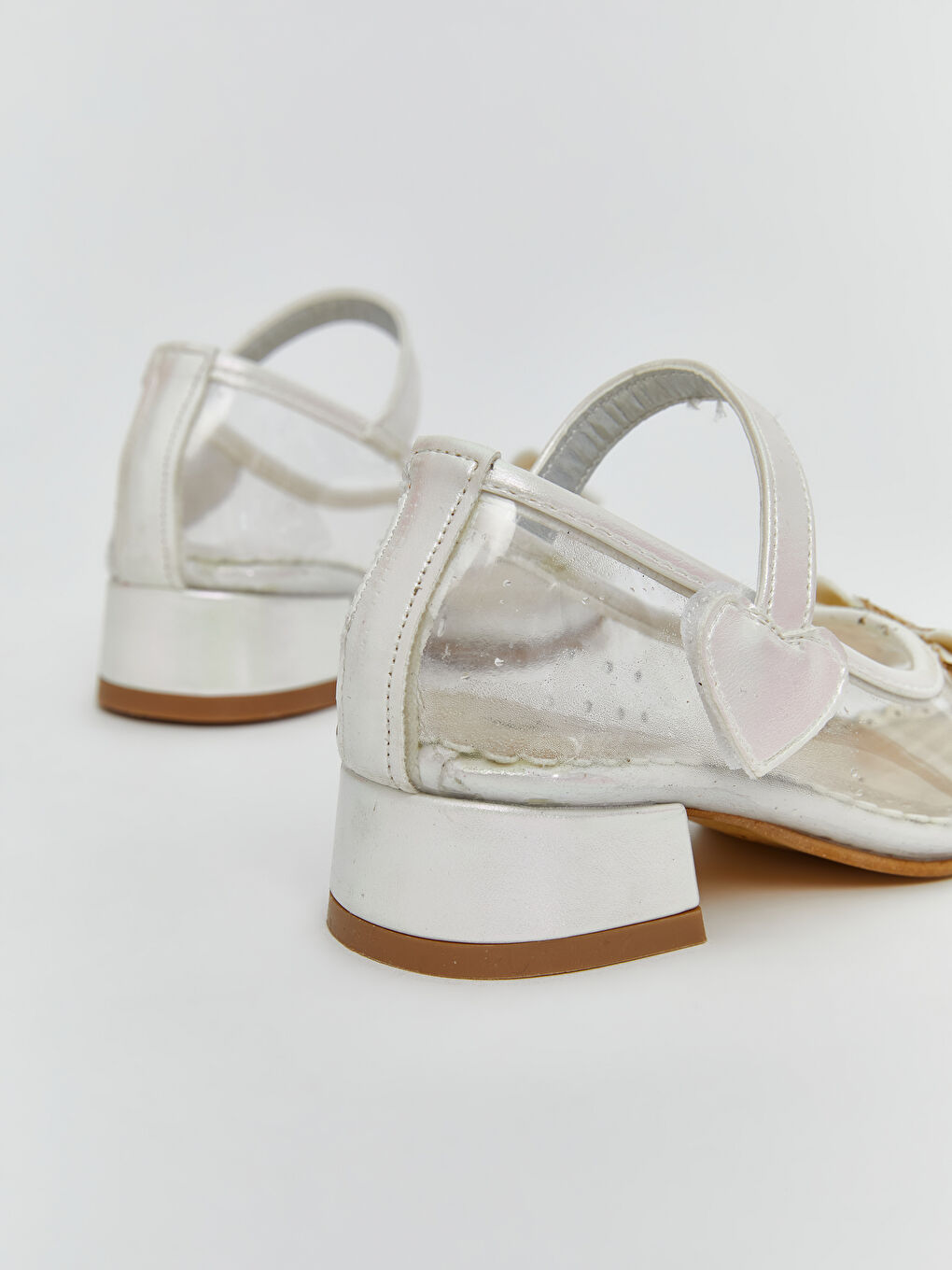 Beyaz Taşlı Kız Bebek Babet-4