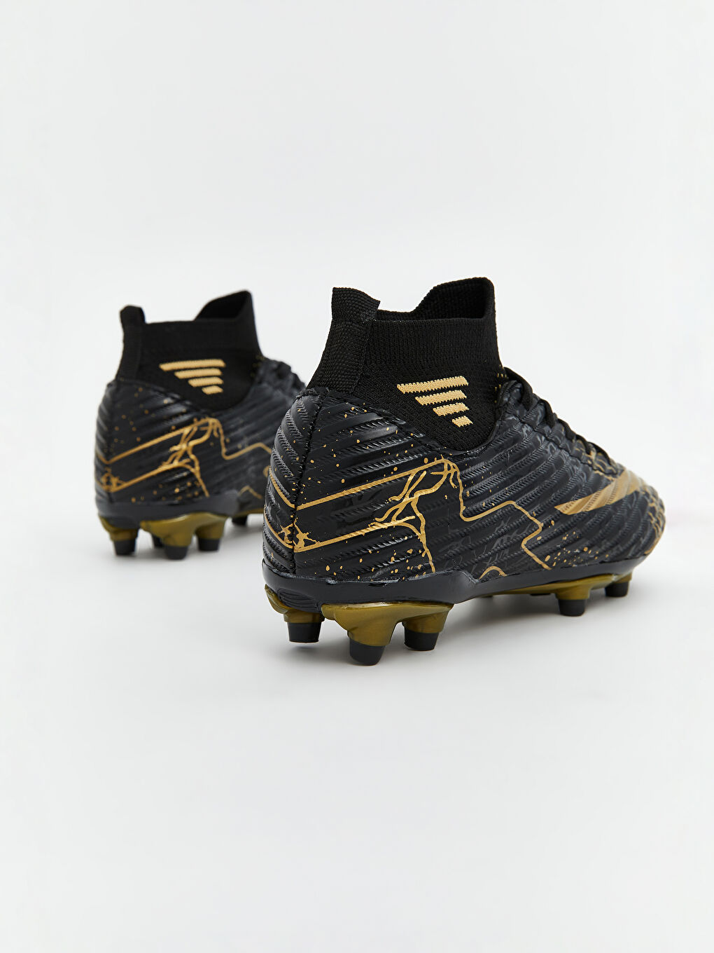 Siyah Baskılı Erkek Çocuk Krampon-4