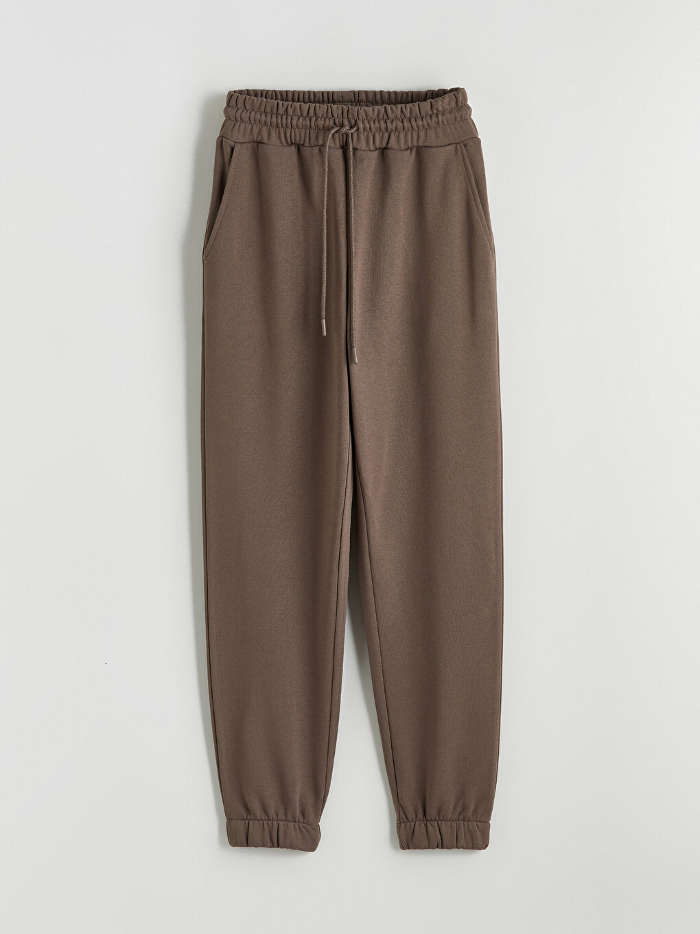 Elastic Waist Women's Thick Jogger Sweatpants-4