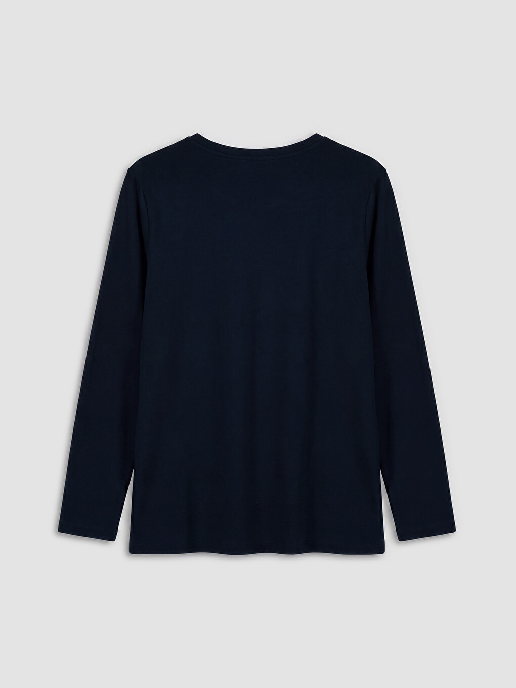 Crew Neck Rhinestone Embellished Blouse-5