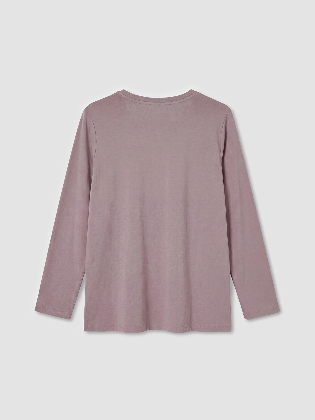 Crew Neck Rhinestone Embellished Blouse-5
