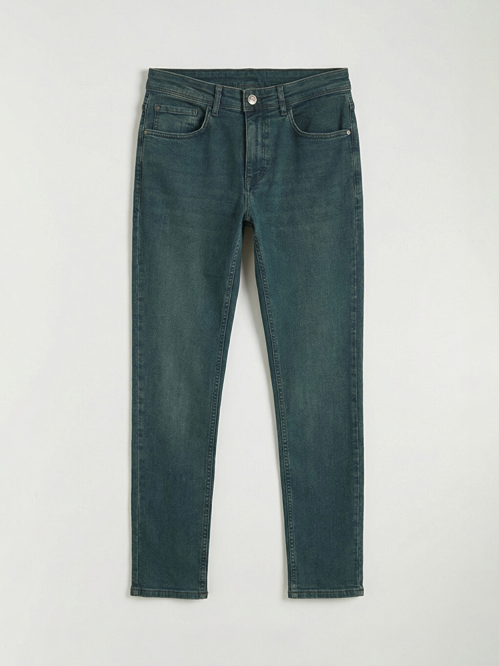 Yeşil 750 Slim Fit Erkek Jean Pantolon-5