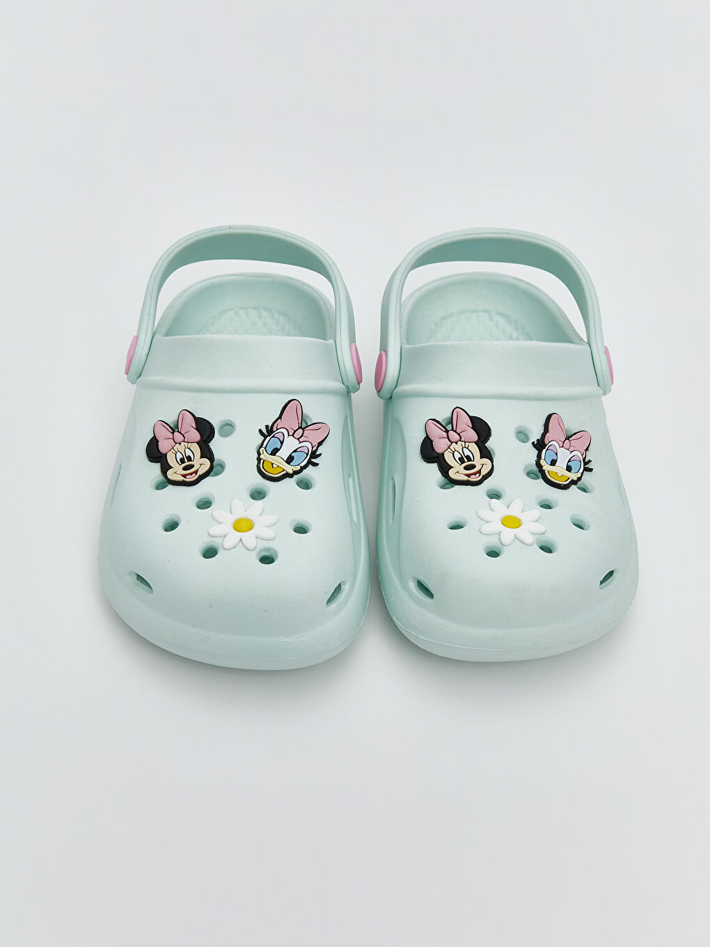 LCW STEPS Yeşil Minnie Mouse Baskılı Kız Bebek Plaj Sandaleti - 2