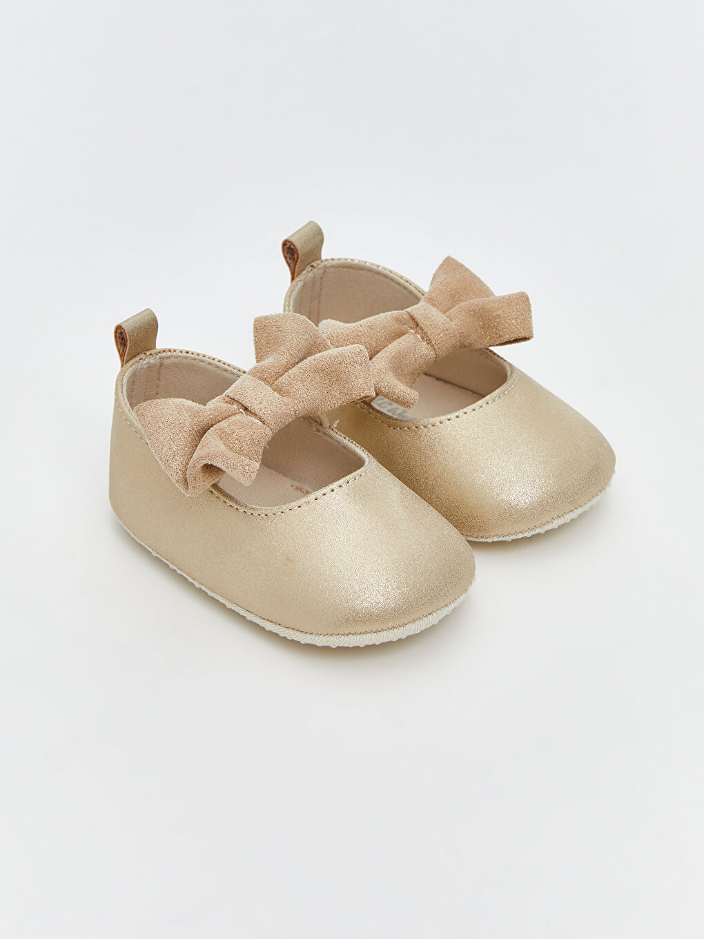 Faux Leather Baby Girls' Ballet Flats