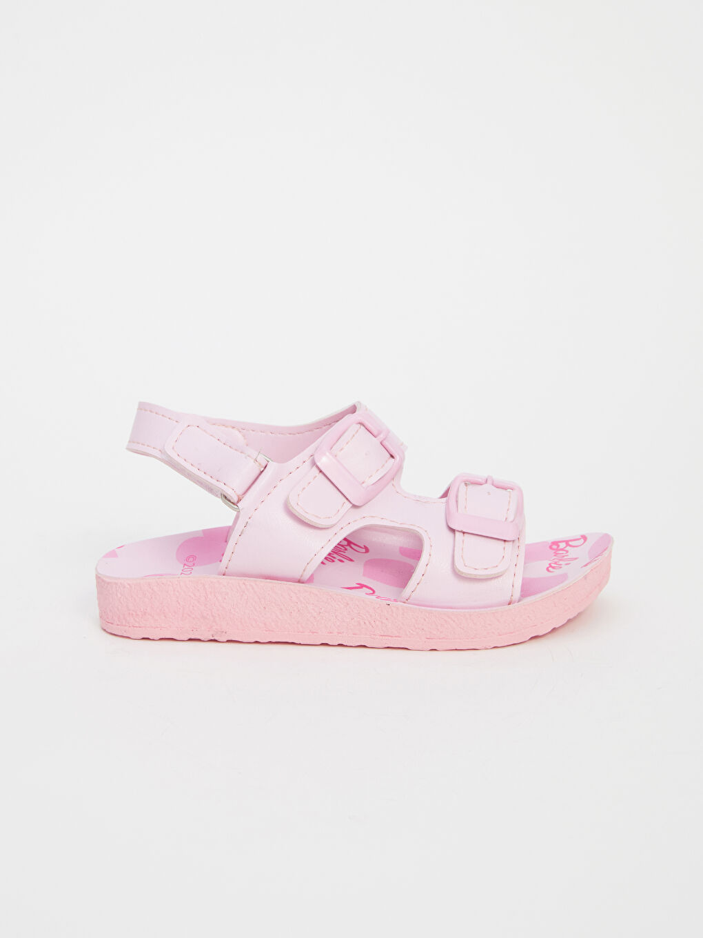 Barbie Printed Girls' Sandals-1