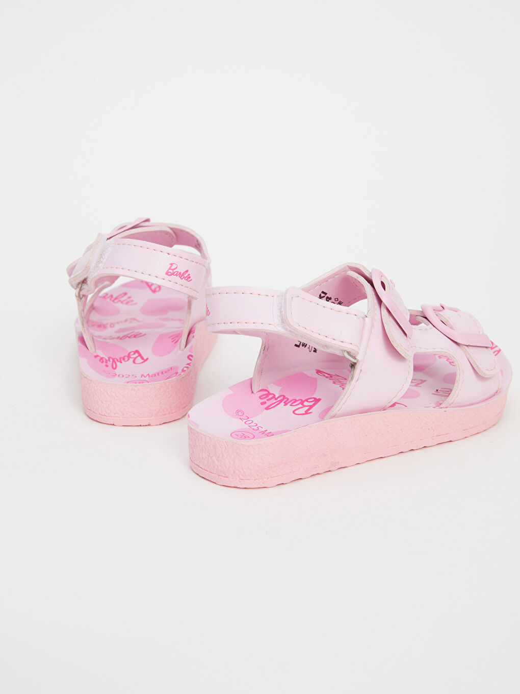 Barbie Printed Girls' Sandals-3