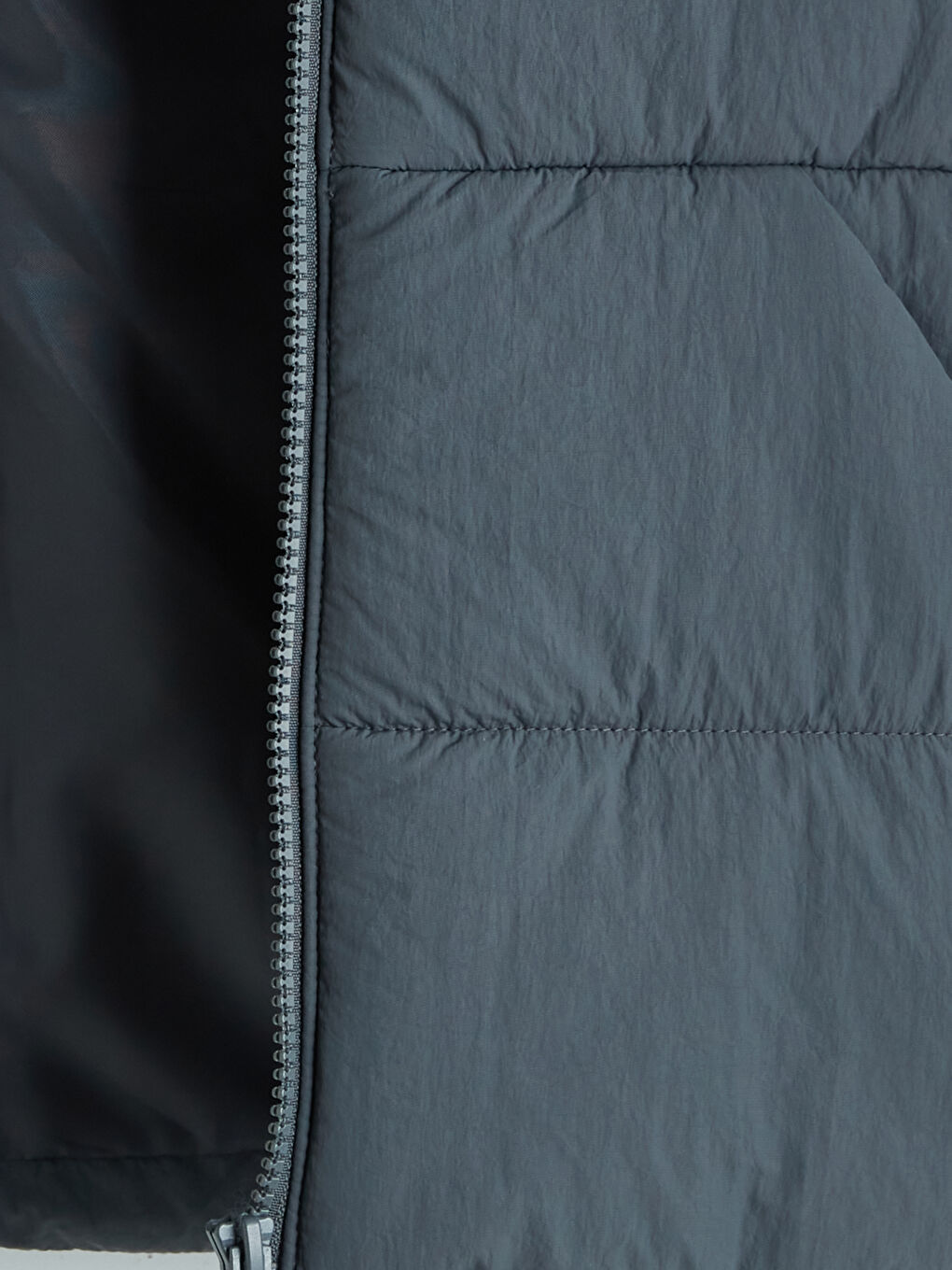 Gri Kapüşonlu Erkek Çocuk Şişme Yelek-2