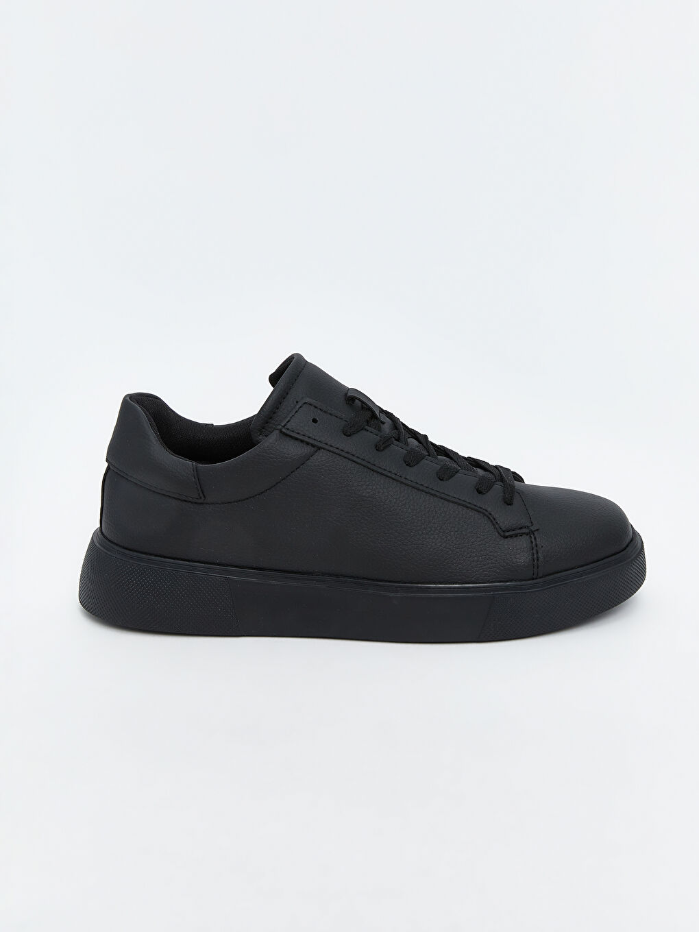 Siyah Bağcıklı Erkek Spor Ayakkabı-1