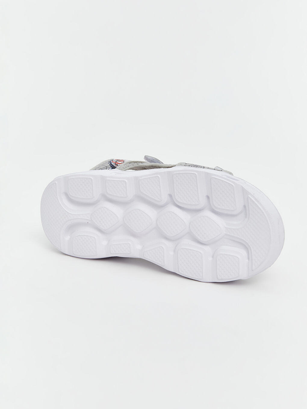 Gri Spiderman Baskılı Erkek Bebek Sandalet-4