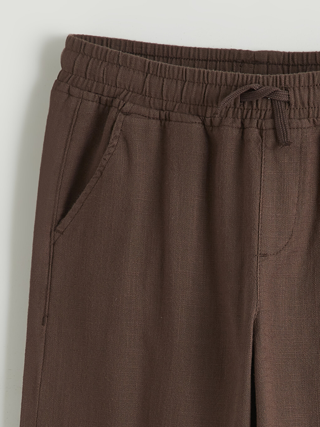 Elastic Waist Boys' Trousers-3