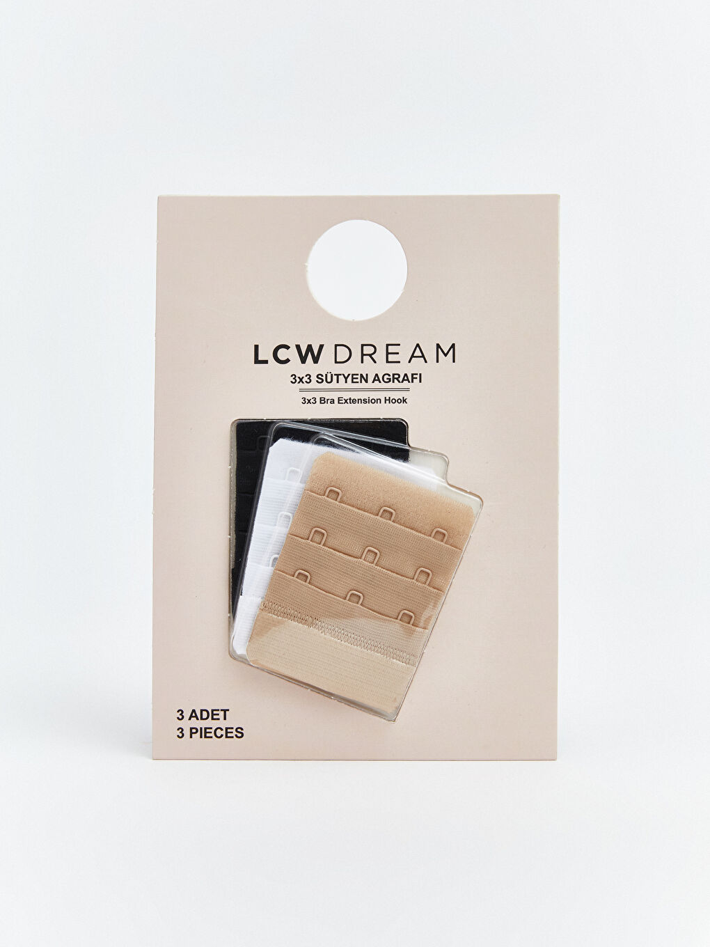 Pembe Sütyen Genişletici 3'lü