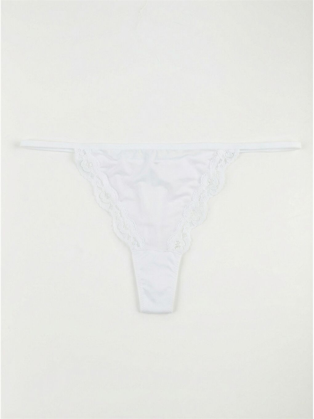 Pembe Dantel Detaylı Tanga 3'lü-2