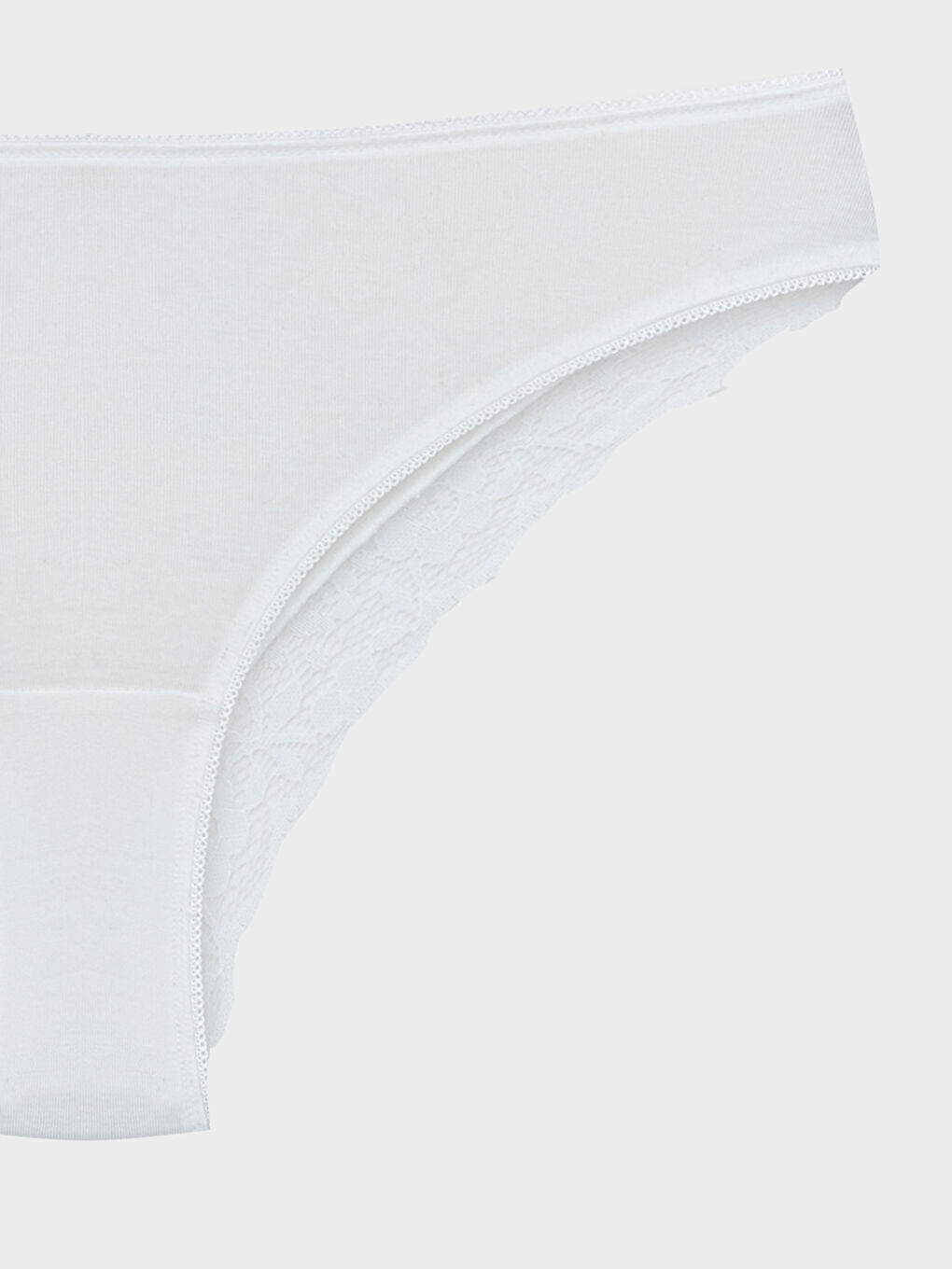 Lace Detail Brazilian Knickers 3-Pack-2