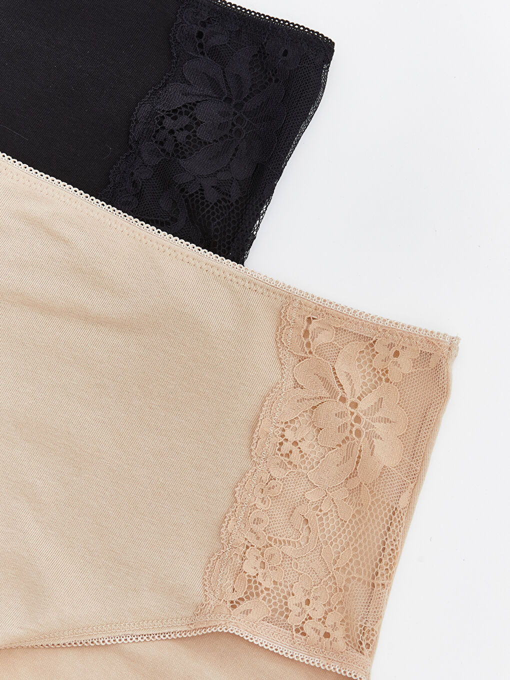 Lace Detailed Classic Knickers 2 Pack-4
