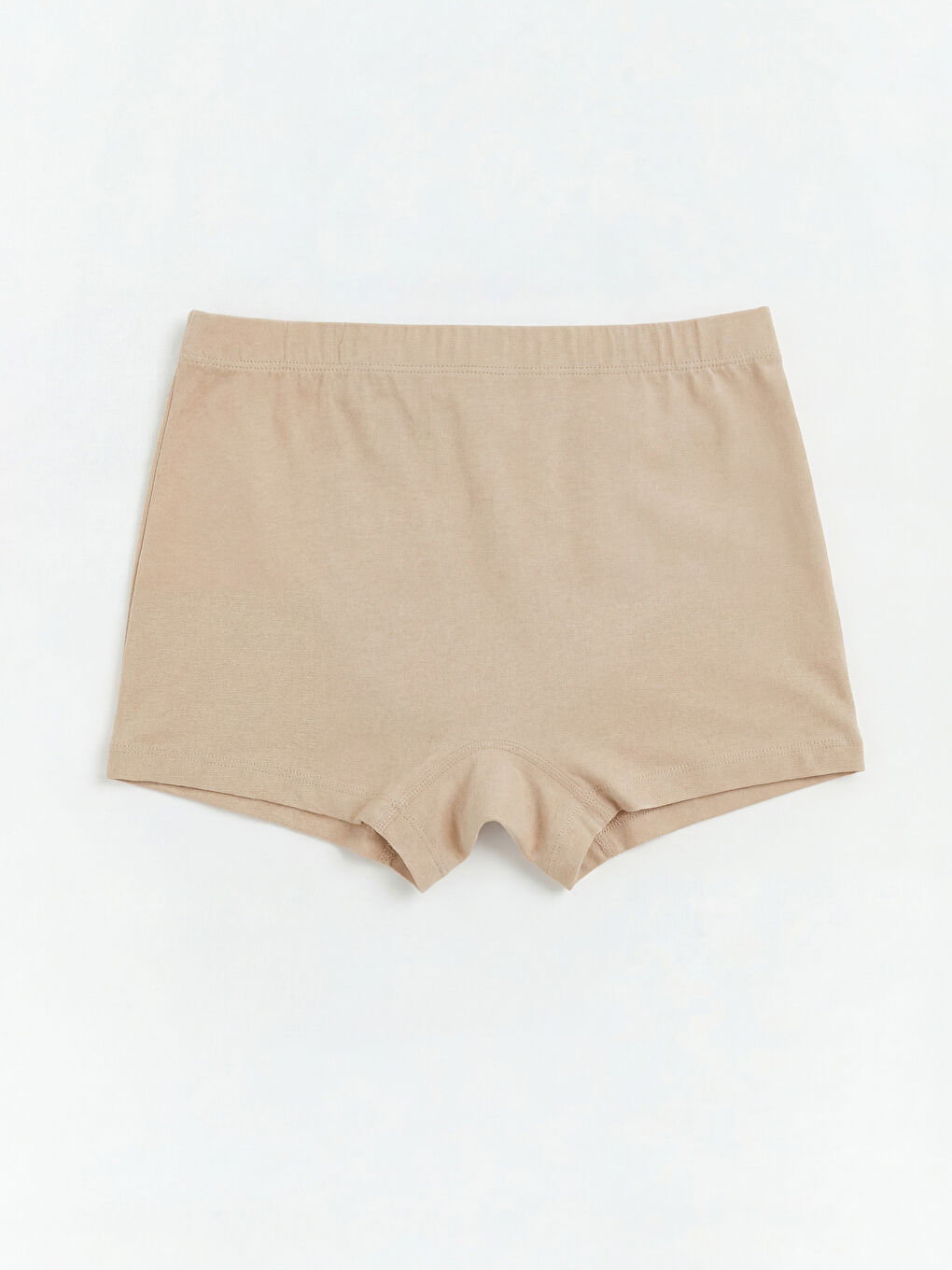 Pembe Beli Lastikli Düz Boxer Külot