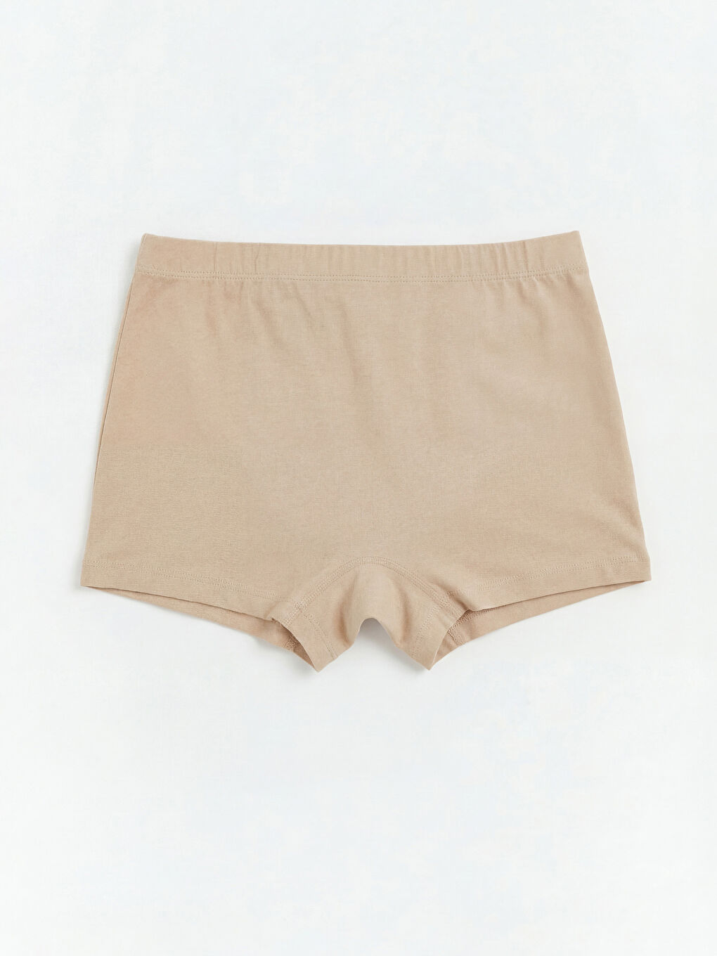 Pembe Beli Lastikli Düz Boxer Külot-1