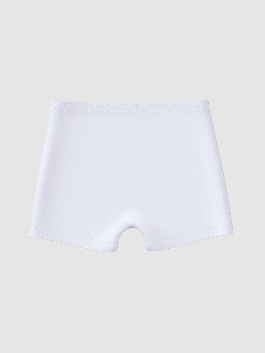 Beyaz Düz Boxer Külot