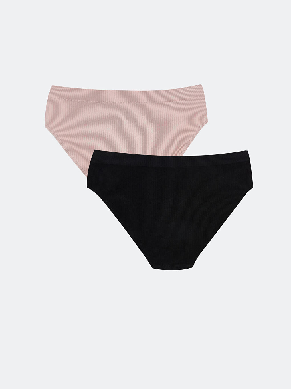 Siyah Düz Bikini Külot 2'li-1